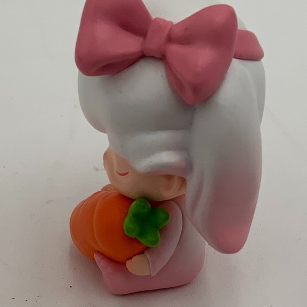 POP MART x DIMOO WORLD Forest Night Sleepy Bunny Mini Figure Designer Toy EUC - Picture 5 of 6